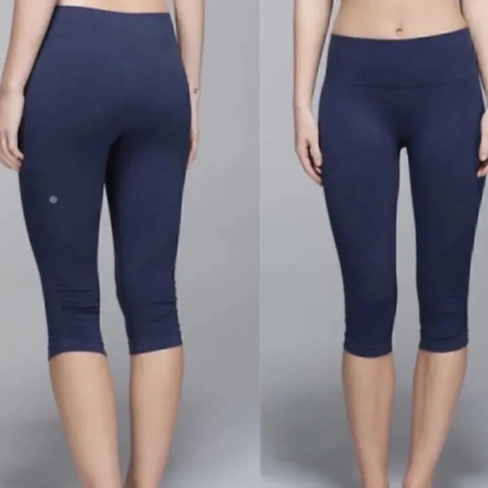 Lululemon In The Flow Cropped Leggings